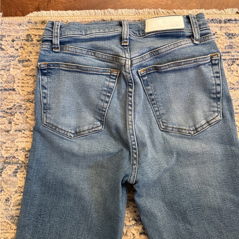 RE/DONE High-Rise Flare Jeans – Button Fly – Size 24 – Great Condition - Picture 5 of 5